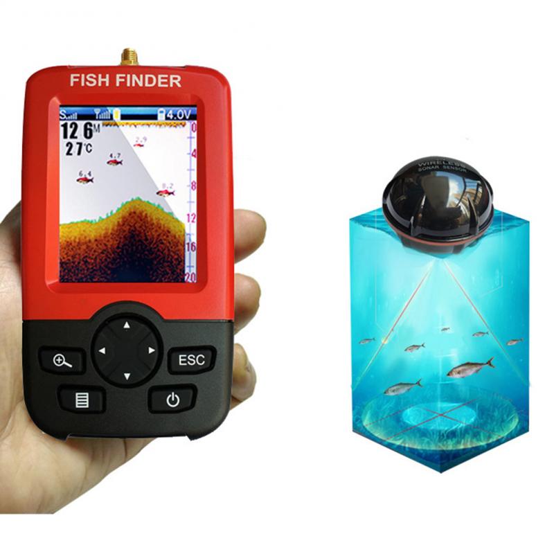 Fishing Depth Finder - Pencari Ikan Portabel dengan Sensor Sonar