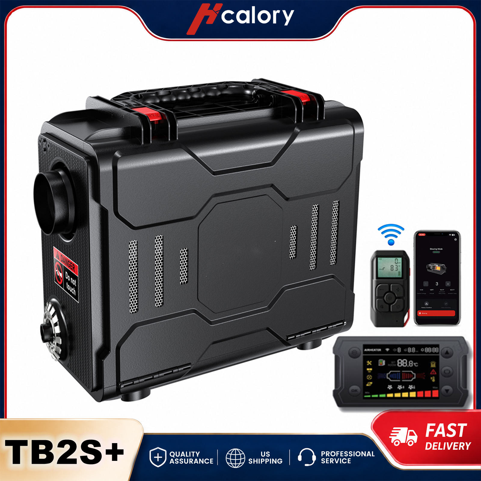 Hcalory TB2S+ 8KW Pemanas Dies - Fishing Camera ulasan dan harga