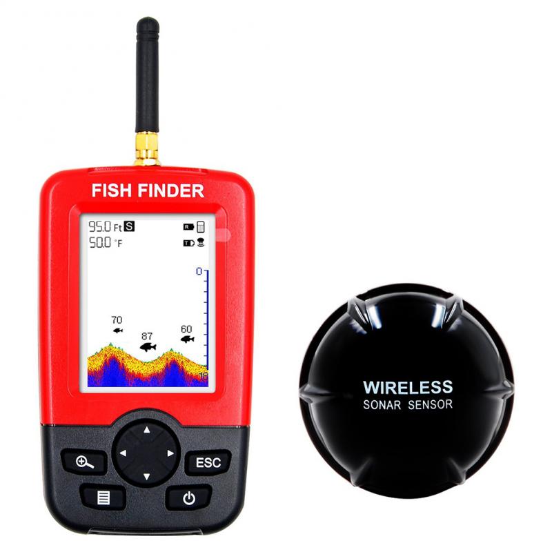 Pencari Ikan Portabel dengan S - Fishing Depth Finder ulasan dan harga