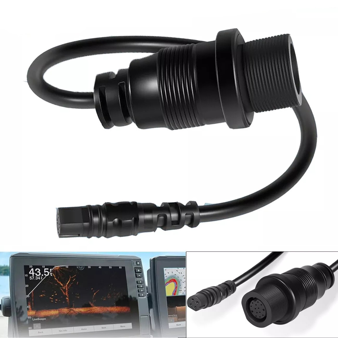 1852081 kabel adaptor MKR-DSC- - Fish Finder Cable ulasan dan harga