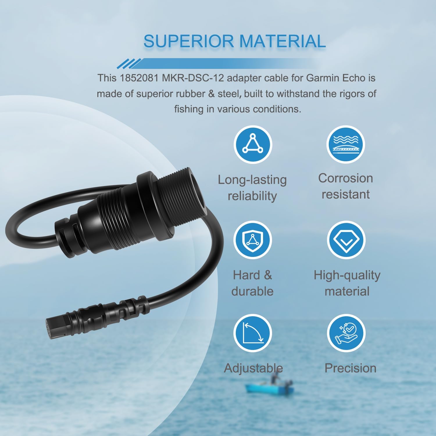 1852081 kabel adaptor MKR-DSC- - Fish Finder Cable ulasan dan harga